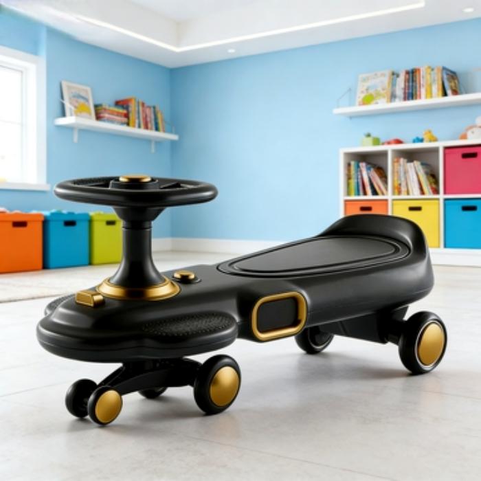 Baby Twist Plasma Ride-On Toy Car – Children’s Swing Car for Kids, Durable 4-Wheel Balance Cruiser, Indoor and Outdoor Play