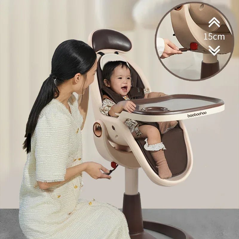 Baobaohao Multi - Function Baby High Chair – Adjustable Feeding & Dining Chair for Infants and Toddlers - Adenzo Comfies