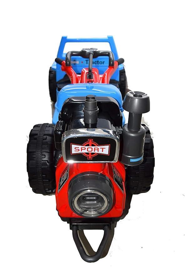 HAZARI New Edition Electric Battery Operated Ride - on Motor Heavy Tractor Vehicle for Kids - Adenzo Comfies