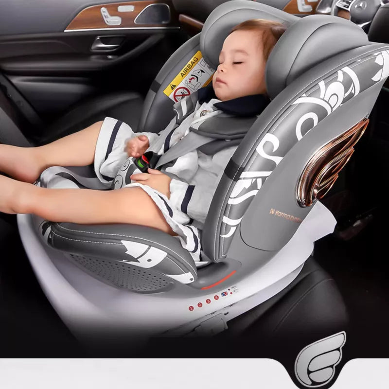 Karma Baby ISOFIX 360° Swivel Child Safety Car Seat – Adjustable Baby & Toddler Car Seat