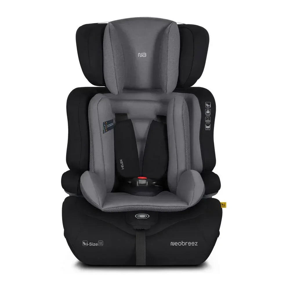 Neobreez I - ELEK Universal Baby/Kids/Child/Toddler Safety 3 - In - 1 Car Seat,I - Size,ECER129,High Back Booster Car Seat,9 - 36 Kg,9m - 12Yrs,Group 1/2/3 - Adenzo Comfies