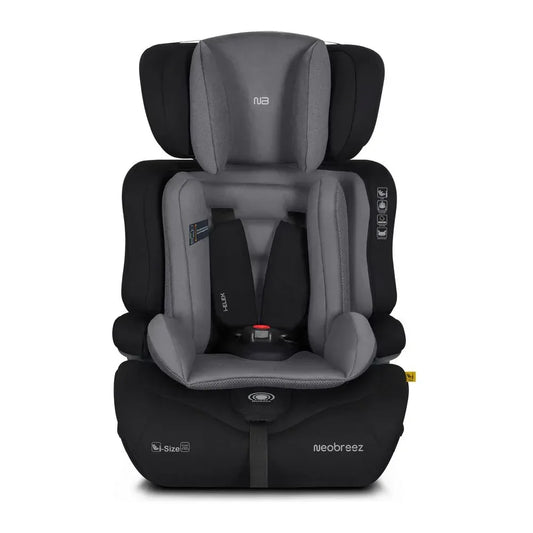 Neobreez I - ELEK Universal Baby/Kids/Child/Toddler Safety 3 - In - 1 Car Seat,I - Size,ECER129,High Back Booster Car Seat,9 - 36 Kg,9m - 12Yrs,Group 1/2/3 - Adenzo Comfies