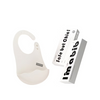 HE OR SHE Infant Bib – Lightweight, Easy‑Clean, Comfortable Fit for Boys and Girls - Adenzo Comfies