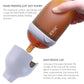 HE OR SHE Silicone Baby Bottle - Anti Colic Bottles - 240ML and 150ML Baby Bottles - Squishy Breast Feeding Bottle - Wide Neck Easy to Assemble and Clean with Gray Dust Cover - Adenzo Comfies