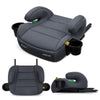 Neobreez i - SANFARO i - Size ISOFIX Backless Booster Car Seat,Double Padded Foam,Compact,Kids Car Seat,2 Cup Holder,ECER129(6 - 12yrs,125 - 150cm,22 - 36kg) - Adenzo Comfies