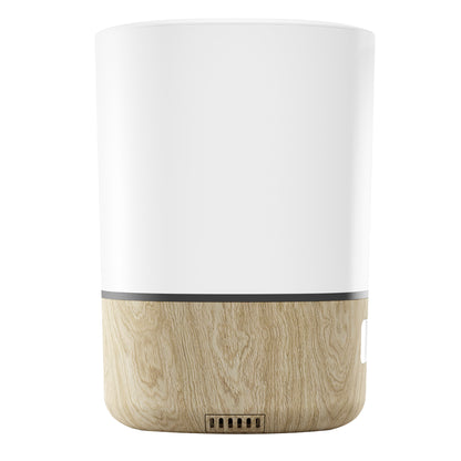 Maxi Cosi Breathe Humidifier-a smart, app-controlled cool mist humidifier and essential oil diffuser designed to ensure an optimal nursery environment for a baby's soothing sleep.