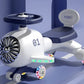 Vintage Airplane Bimba Ride - On Toy – Battery - Free Steering Wheel Car with Music for Kids Aged 2–7 - Adenzo Comfies