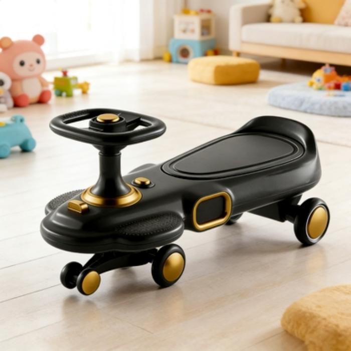 Baby Twist Plasma Ride-On Toy Car – Children’s Swing Car for Kids, Durable 4-Wheel Balance Cruiser, Indoor and Outdoor Play