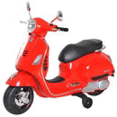 Kids Electric Ride On Scooter Motorcycle 6V with Lights - Red.
