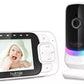 Hubble Nursery View Glow – 2.8” Smart Baby Monitor with Night Light & Remote Camera Control