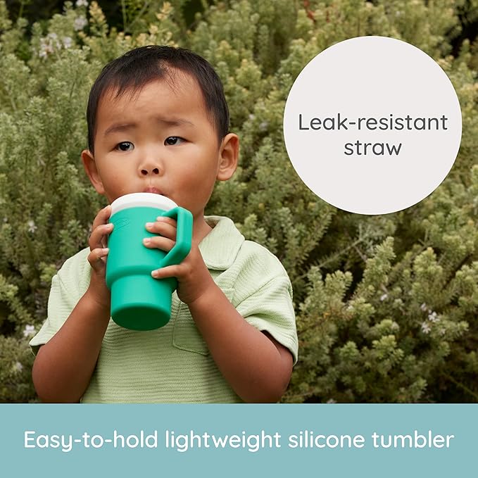 Infantino My 1st Tumbler – Alpine, 9oz, BPA‑Free Silicone - Adenzo Comfies