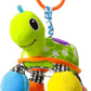 Infantino Turtle Mirror Pal - Green |Stroller & High Chair Toys|Baby soft Plush Toys| - Adenzo Comfies