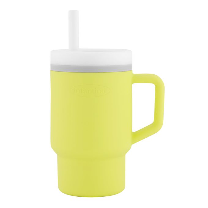 Infantino My 1st Tumbler – Moody Blue & Lilac, Baby Spill‑Proof Training Cup, 6M+, BPA‑Free - Adenzo Comfies