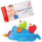 Infantino Bath Duck’N Family – Baby Bath & Play Toy Set 6M+