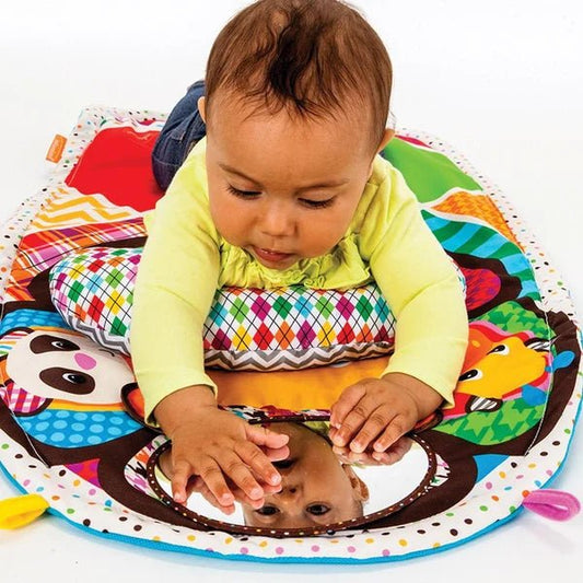 Sozzy Peek & Play Tummy Time Activity Mat – 0m+ - Adenzo Comfies