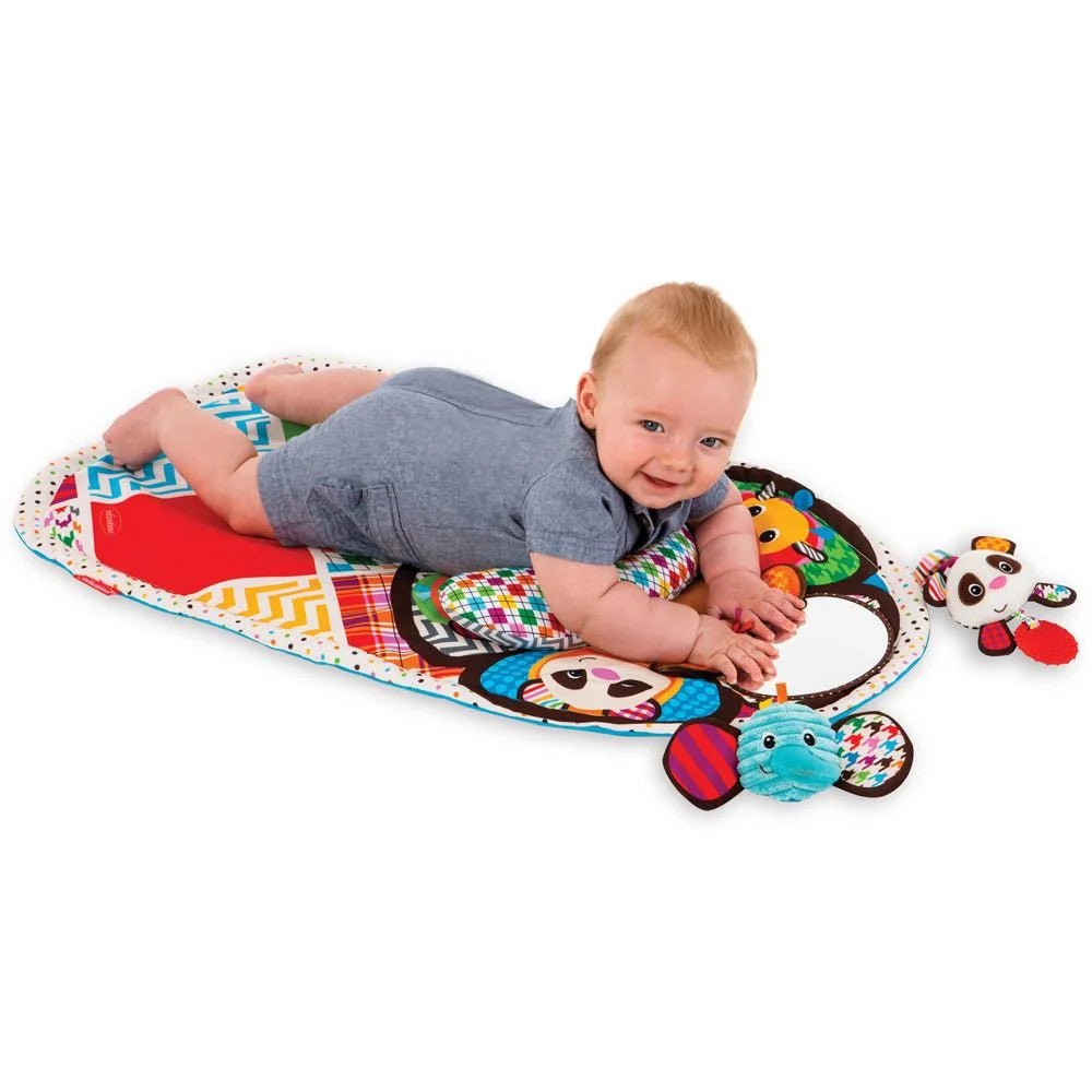 Sozzy Peek & Play Tummy Time Activity Mat – 0m+ - Adenzo Comfies