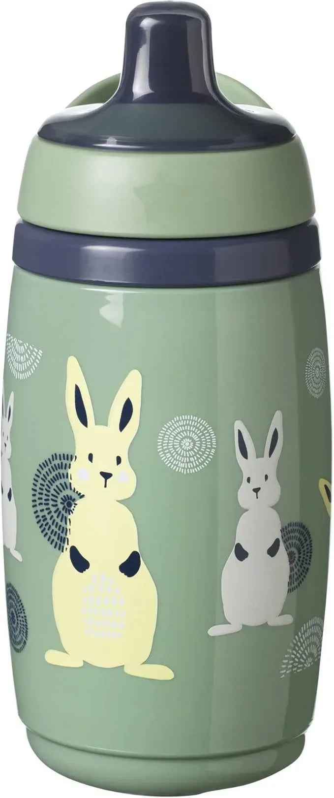 Tommee Tippee Superstar Insulated Training Cup, 266ml, for 12m+, Assorted Non‑Spill Water Bottle for Toddlers with Bite‑Proof Spout, Leak Proof and BPA‑Free (Straw & Sportee Variants) - Adenzo Comfies