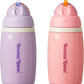 Tommee Tippee Superstar Insulated Training Cup, 266ml, for 12m+, Assorted Non‑Spill Water Bottle for Toddlers with Bite‑Proof Spout, Leak Proof and BPA‑Free (Straw & Sportee Variants) - Adenzo Comfies