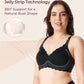 Momcozy Nursing Bras Seamless Wireless Classic Jelly Strip Support Breastfeeding Maternity Bra - Adenzo Comfies