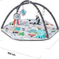 Kinderkraft Educational Mat SEA LAND, Dry Pool, with Accessories, Toys Included, Soft, Multifunctional, for Newborn, Playpen Function - Adenzo Comfies