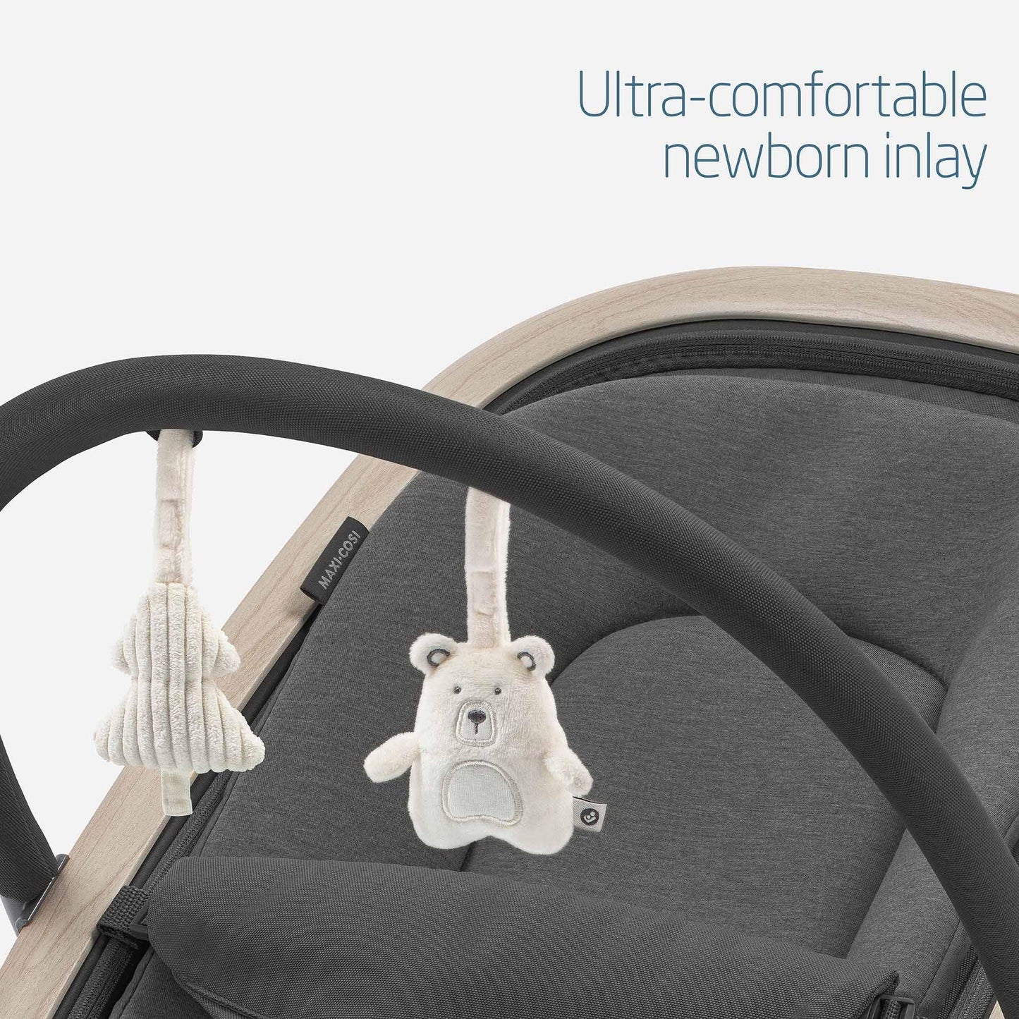 Maxi - Cosi Kori Eco 2‑in‑1 Baby Rocker and Seat – Beyond Graphite - Adenzo Comfies