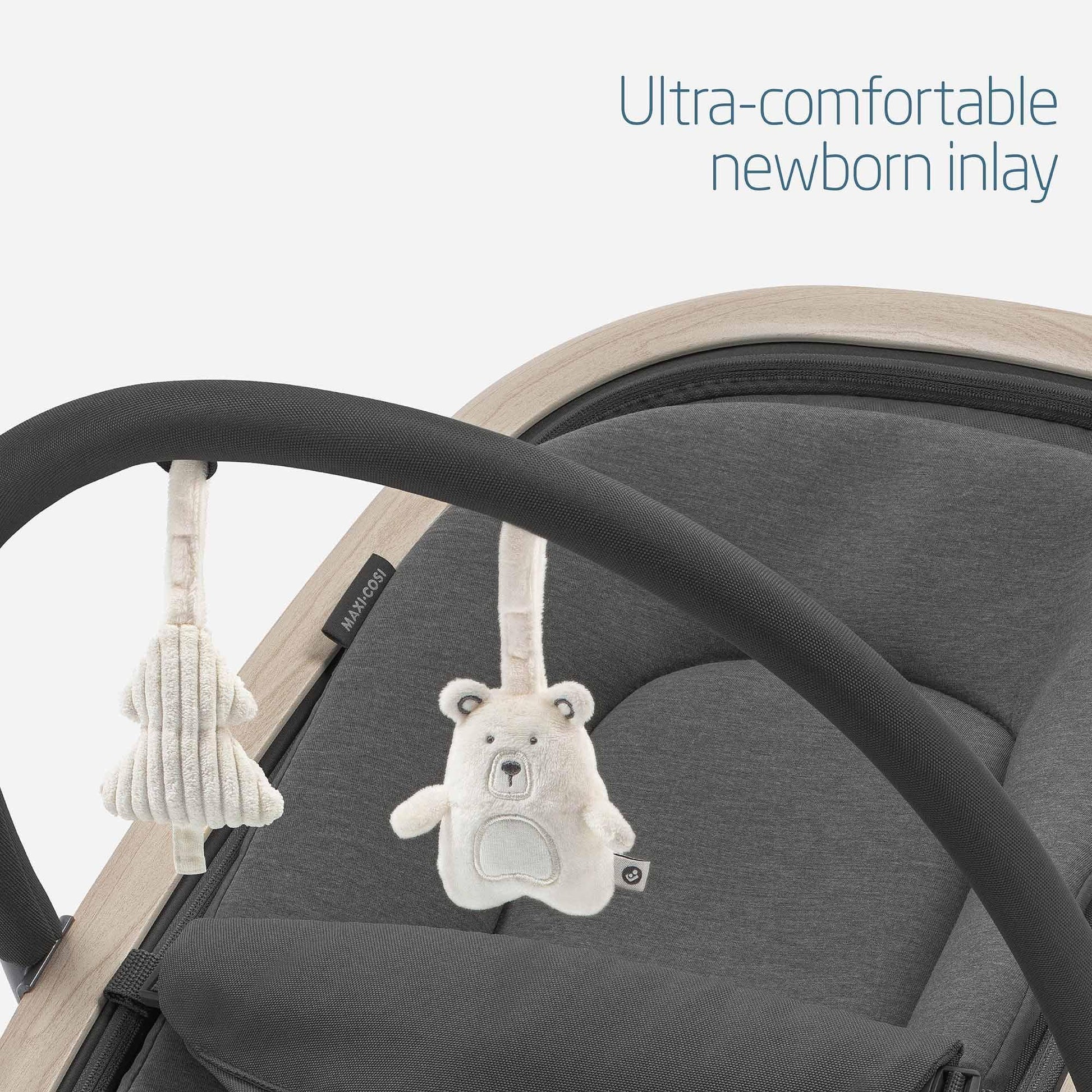 Maxi - Cosi Kori Eco 2‑in‑1 Baby Rocker and Seat – Beyond Graphite - Adenzo Comfies