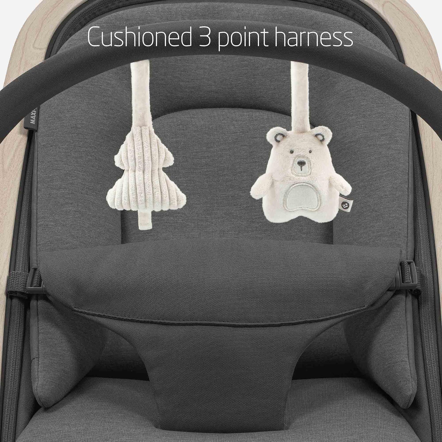 Maxi - Cosi Kori Eco 2‑in‑1 Baby Rocker and Seat – Beyond Graphite - Adenzo Comfies