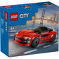 LEGO® City Red Sports Car [60448] – 109‑Piece Vehicle Playset with Driver Minifigure & Accessories, Ages 5+