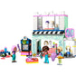 LEGO® Friends Hair Salon and Accessories Store [42662] – 347‑Piece 2‑Story Playset with 3 Mini‑Dolls, Styling Chairs, Wigs & Photo Booth, Ages 7+