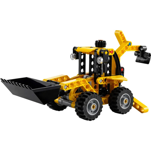 LEGO® Technic™ Backhoe Loader [42197] – 104‑Piece Construction Vehicle Playset with Scoop, Digger & Outriggers, Ages 7+