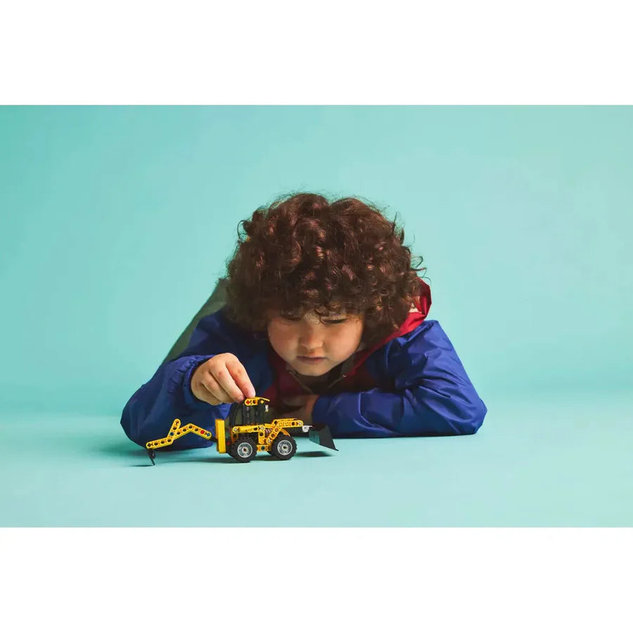 LEGO® Technic™ Backhoe Loader [42197] – 104‑Piece Construction Vehicle Playset with Scoop, Digger & Outriggers, Ages 7+