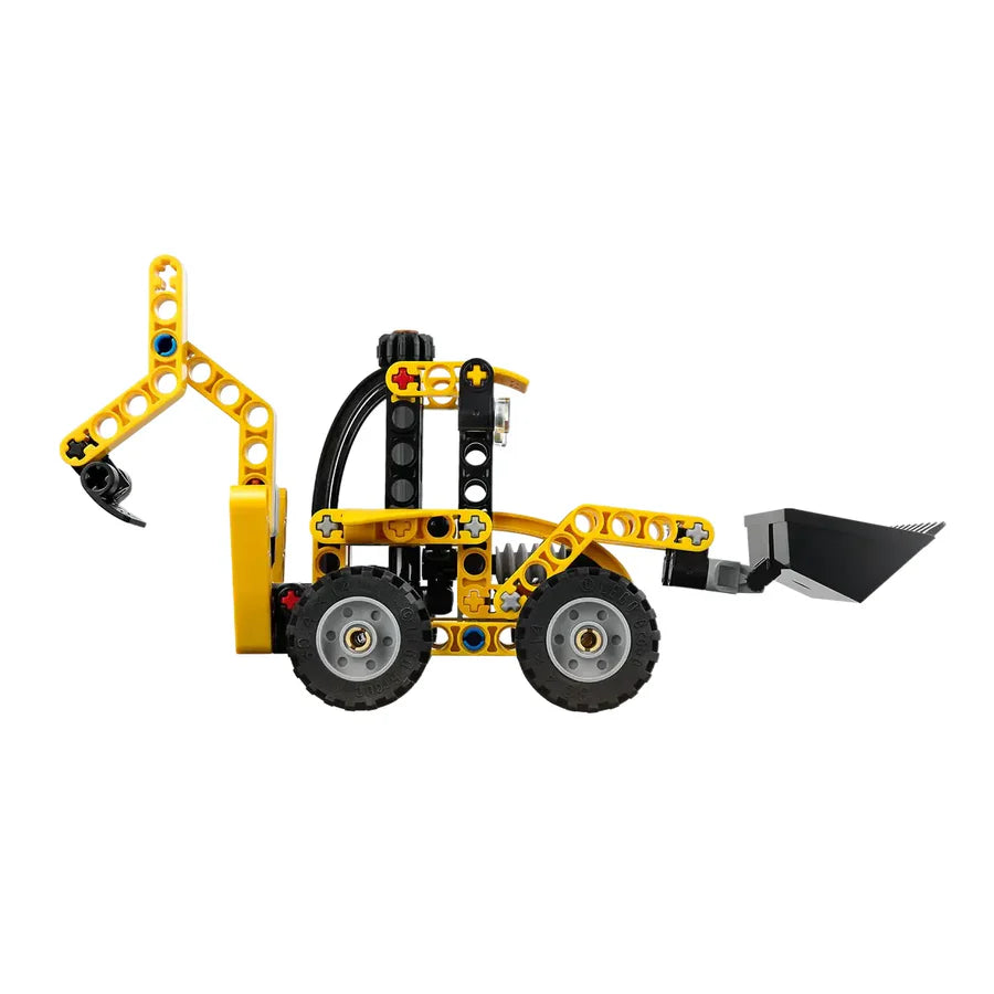 LEGO® Technic™ Backhoe Loader [42197] – 104‑Piece Construction Vehicle Playset with Scoop, Digger & Outriggers, Ages 7+