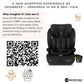 Neobreez i-BOSTONI Universal 3 in 1 Children‘s i-Size Deep toddler Child Car Seat, ECER129,Group 1/2/3, High Back Booster Seat, Adjustable Headrest,3-Point Safety Belt-9-36 kg,76-150 cm,15m to 12yrs-Black . - Adenzo Comfies