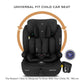 Neobreez i-BOSTONI Universal 3 in 1 Children‘s i-Size Deep toddler Child Car Seat, ECER129,Group 1/2/3, High Back Booster Seat, Adjustable Headrest,3-Point Safety Belt-9-36 kg,76-150 cm,15m to 12yrs-Black . - Adenzo Comfies