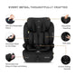 Neobreez i-BOSTONI Universal 3 in 1 Children‘s i-Size Deep toddler Child Car Seat, ECER129,Group 1/2/3, High Back Booster Seat, Adjustable Headrest,3-Point Safety Belt-9-36 kg,76-150 cm,15m to 12yrs-Black . - Adenzo Comfies