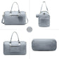 LOVEVOOK Diaper Bag Tote with Pacifier Case and Changing Pad, Large Capacity Mommy Bag for Hospital and Weekender Travel, Functional Baby Bag Newborn Baby Essential, Grey - Adenzo Comfies