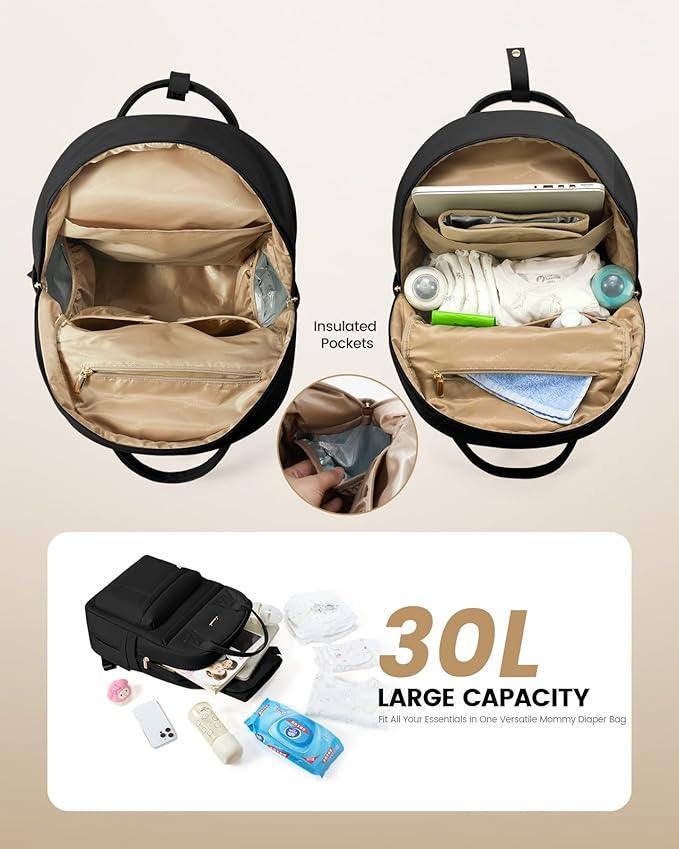 LOVEVOOK Baby Changing Bag – Multi - Function Diaper Tote Backpack Organizer with Large Capacity, Piece of 1 - Adenzo Comfies