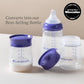 Lansinoh Breastmilk Storage Bottles | 4-Pack 5oz BPA & BPS-Free | Pump-to-Storage Feeding Bottles | Compatible with Lansinoh Breast Pumps and Nipples