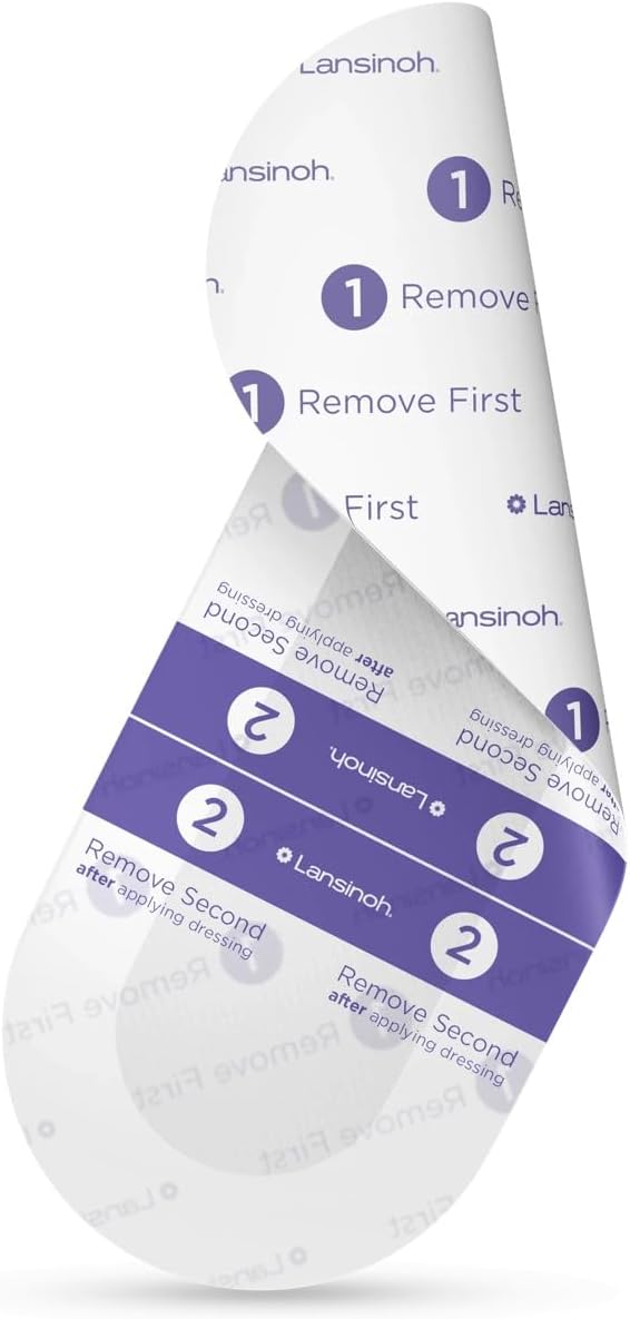 Lansinoh C-Section Hydrogel Pads - Soothing Relief & Protection - C Section Patches Latex DEBP-Free Medical Device Cooling Pads Postpartum Essentials C section Recovery Items