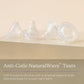 Lansinoh NaturalWave Baby Bottle Teats - 2 Pack - Anti-Colic Air Vent - BPA & BPS-Free - Clinically Proven to Reduce Nipple Confusion - Compatible with Lansinoh Bottles