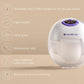 Lansinoh Wearable Electric Breast Pump Bundle - 4 Pumping Modes, 9 Suction Levels - Hands Free Portable & Quiet Pumping- LED Display - Includes 25 Breast Milk Storage Bags + Feeding Bottle (1 Pumps)