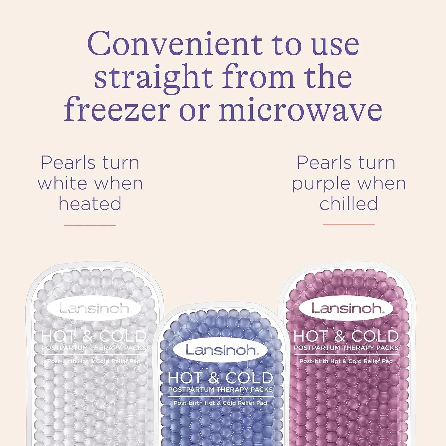 Lansinoh Cold & Warm Reusable Post-Birth Relief Pad - Adenzo Comfies