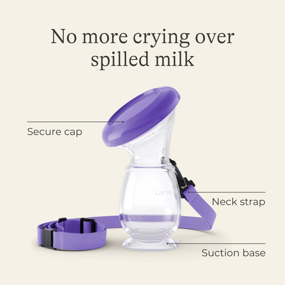 Lansinoh Silicone Breast Pump - Adenzo Comfies