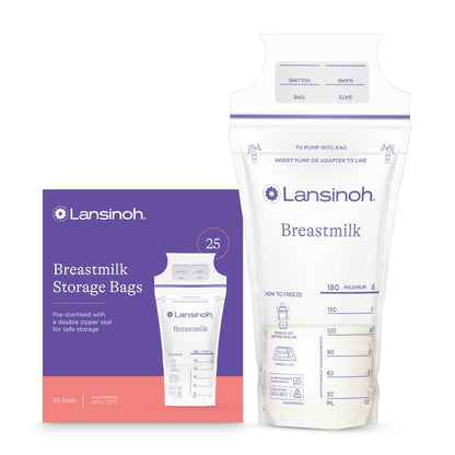 Lansinoh Breast Milk Storage Bags - Adenzo Comfies