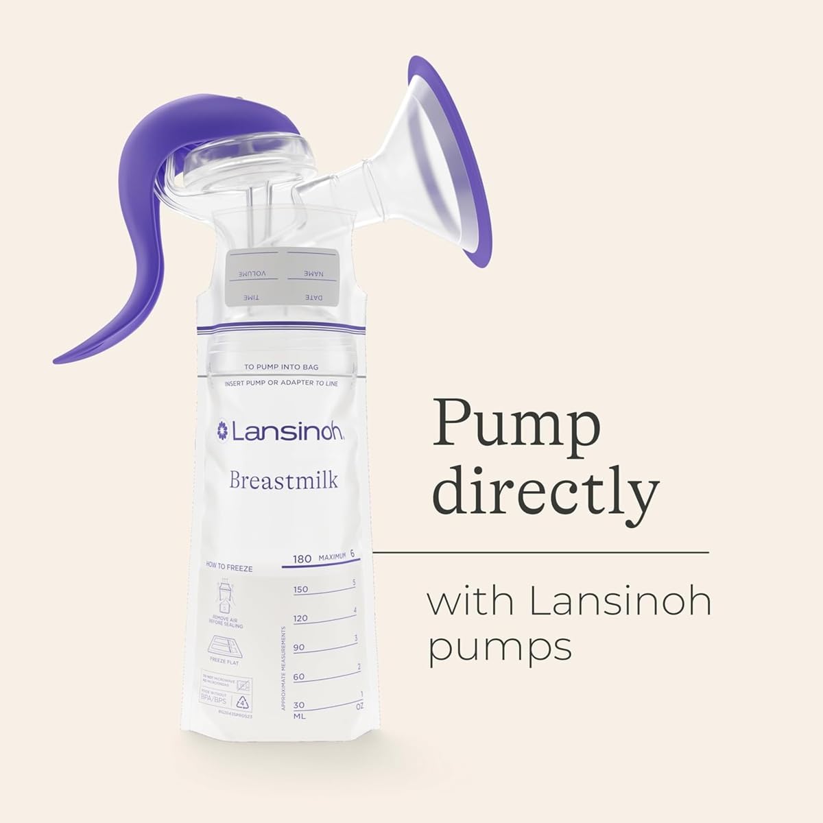 Lansinoh Breast Milk Storage Bags - Adenzo Comfies
