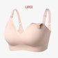 Momcozy Seamless Nursing Bra – Ultra - Soft Wireless Maternity & Breastfeeding Bralette with Pads, Easy - Access Clasp, Pump - Friendly & Comfortable - Adenzo Comfies
