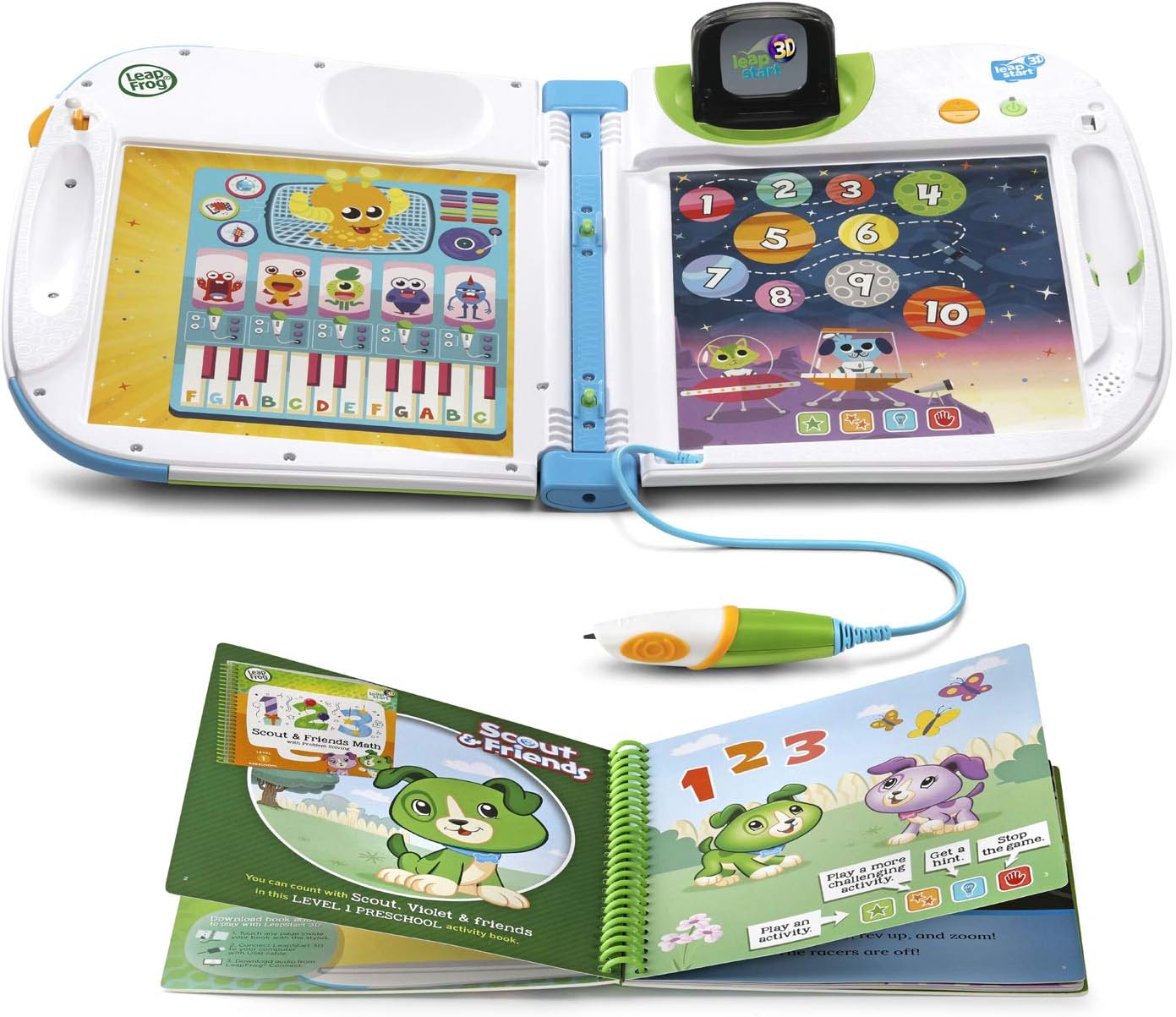 LeapFrog LeapStart 3D Interactive Learning System (Frustration Free Packaging), Green