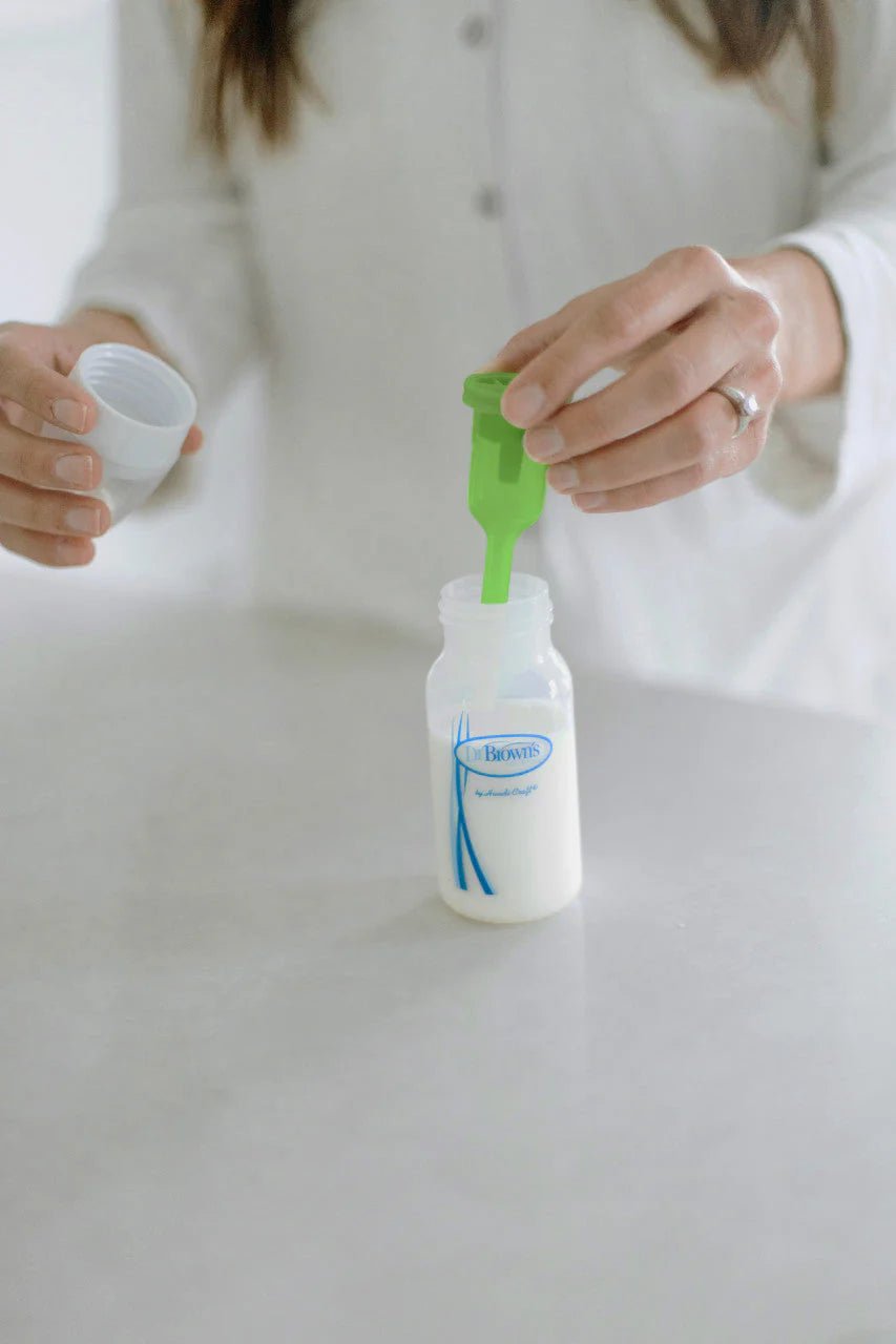 Dr Brown's Natural Flow Options + Narrow Baby Bottle, 120 ml, Pack of 1 - Adenzo Comfies