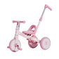 Luddy B.Duck 4-in-1 Toddler Tricycle & Balance Bike for Kids – Convertible Baby Trike, Push Tricycle, Balance Bike, and Pedal Tricycle - Adenzo Comfies