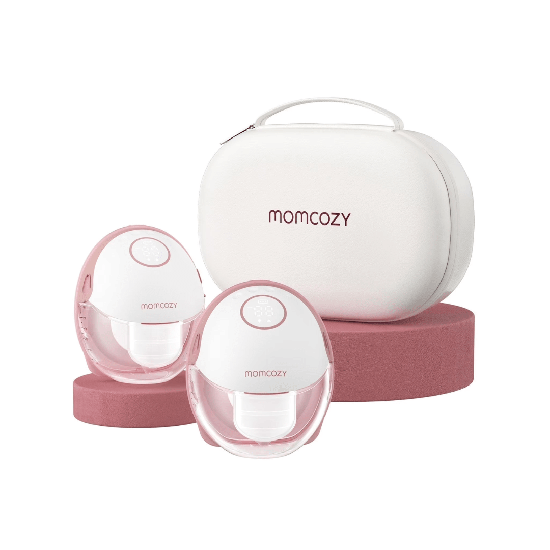 Momcozy Mobile Style Wearable Breast Pump - Hands-free Slim Design with High Suction | M6 - Adenzo Comfies